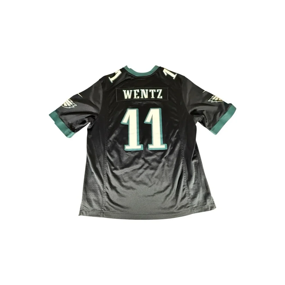 Philadelphia Eagles Jersey Adult Extra Large Black Nike Onfield Carson Wentz #11